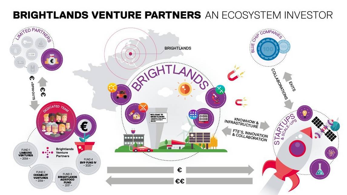 Infographic Brightland Venture Partners – hier staan zij voor